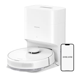 Image of DREAME D10 Plus Gen 2 Robot Vacuum Cleaner with Automatic Dust Emptying, Stores up to 90 Days of Dust, LiDAR Navigation, 6000 Pa Suction Power for Carpets and Pet Hair, 285-Minute Battery, White