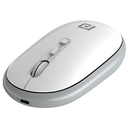 Image of Portronics Toad II Bluetooth Mouse, with Bluetooth 5.0 & 2.4 Ghz Dual Wireless Connectivity, Rechargeable Battery, Adjustable DPI up to 1600 Compatible with Laptop, MacBook, PC (Grey)