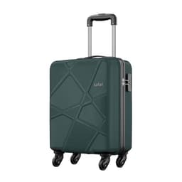 Image of Safari Pentagon 55cm Small Cabin Trolley Bag Hard Case Polypropylene 4 Wheels 360 Degree Wheeling System Luggage, Travel Bag, Suitcase for Travel, Trolley Bags for Travel, Dusk Green