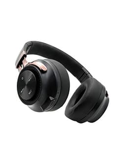 Image of HAMMER Bash Over The Ear Wireless Bluetooth Headphones with Mic, Deep Bass, Foldable Headphones, Fast Pairing, Upto 8 Hours Playtime, Workout/Travel, Bluetooth 5.0 (Black)