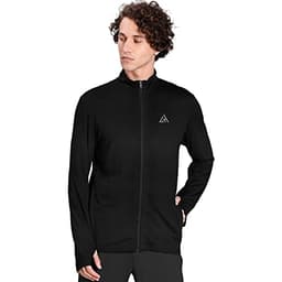 Image of London Hills Full Sleeve Solid Men Black Color Sports Jacket