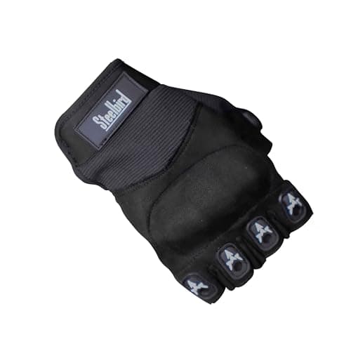 Steelbird 3Gsos Half Finger Bike Gloves - Home & Kitchen - Review & Buying Guide