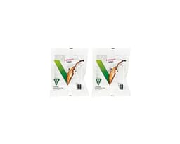 Image of Hario Coffee Dripper V60 02 Clear & Hario 02 100 Count Coffee Paper Filter, Natural X2 Set(Total 200 Sheets)- Starter Value Set (with Our Shop Description of Goods)