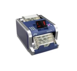 Image of Godrej Security Solutions Bill Counter Crusader Lite Cash/Currency Counting Machine 1000 Notes/Min With Customer Display Unit | Fully Automatic & UV, MG & IR Sensors | Fake Note Detector For Bank Home
