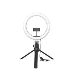 Image of Amazon Basics 10-inch Ring Light with Tripod Stand | 3 Color Modes | 10 Brightness Settings | 360° Rotation | Suitable for Mobile Phones & Camera, YouTube, Photoshoot, Videography and More