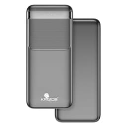 Image of Kratos Legend Champ Power Bank 20000mAH, Fast Charging 22.5W, Triple Output (2 USB & 1 Type C), Power Delivery, Quick Charge Power Bank for iPhone, Android & Other Phones, BIS Certified,Made in India