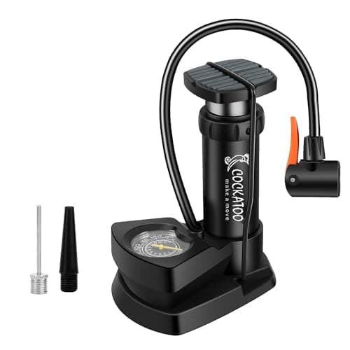 Cockatoo Bike Pump: High Pressure Foot Pump - Home & Kitchen - Review & Buying Guide