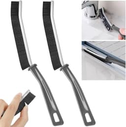 Image of JICOOT Hard Bristle Crevice Cleaning Brush - Cleaning Tools for Household Use, Multifunctional Gap Cleaning Supplies for Kitchen, Bathroom, Toilet, Window, Vehicle, Faucets, Grout, Home