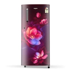 Image of Whirlpool 184 L 2 Star Direct-Cool Single Door Refrigerator (205 WDE PRM 2S WINE BLOOM-Z)
