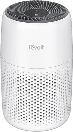 Image of LEVOIT Core Mini Air Purifier for Coverage Area 183 Sq Ft, H13 TrueHEPA Filter, Remove 99.97% Dust, Smoke, & Pollen, With Fragrance Sponge, (2 Years Warranty)