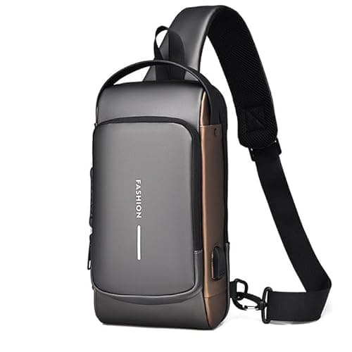 Slim Waterproof Crossbody Sling Bag