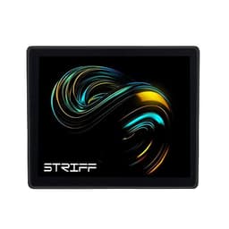 Image of STRIFF Mpad Mouse Mat 230X190X3mm Gaming Mouse Pad, Non-Slip Rubber Base, Waterproof Surface, Premium-Textured, Compatible with Laser and Optical Mice(Universe Black)
