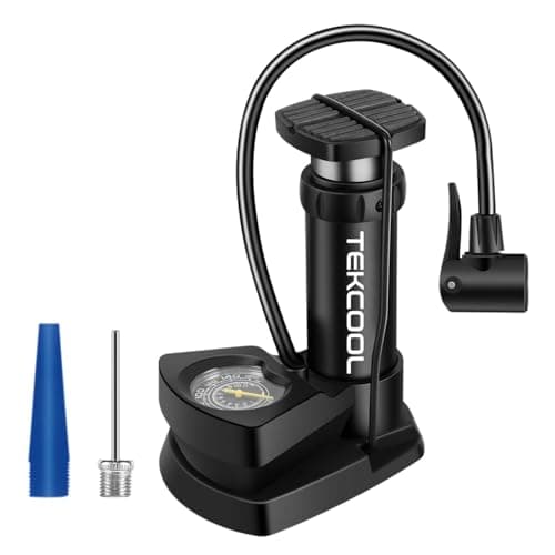 TEKCOOL Bike & Ball Pump with Gauge - Sports, Fitness & Outdoors - Review & Buying Guide