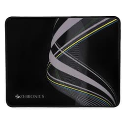 Image of ZEBRONICS MSP-X2 Mouse Pad, Smooth Micro Fiber Cloth with Stitched Edges, 260 x 210 x 2 mm, Anti Slip Rubber Base, for Gaming, Home and Office | for All Mouse Sensors