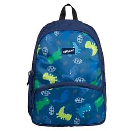 Image of F Gear Brio13L, Kids School Backpack|Academy|Daypack|Tuition Bag|Lightweight Primary/Nursery/Picnic bag For Girls, Boys|Bottle Holder & Front Zippered Pocket, Padded Shoulder Straps (Navy Blue)