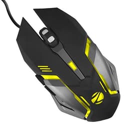Image of ZEBRONICS-Transformer-M with a High-Performance Gold-Plated USB Mouse: 6 Buttons, Multi-Color LED Lights,High-Resolution Sensor with max 3600 DPI, and DPI Switch(Black)