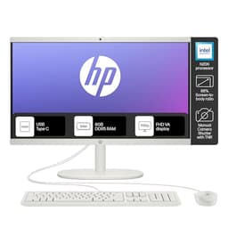 Image of HP All-in-One, Intel N200 (8GB DDR5, 512GB SSD) 21.45'' (54.5 Cm), FHD, Win11, White, 4.17 Kg, Intel UHD Graphics, 720P HD Camera W/Privacy Shutter, Dual Speakers, Dg0154In