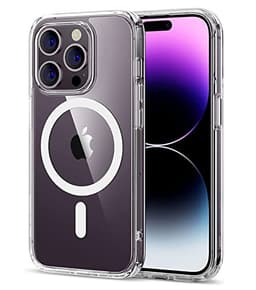 Image of amazon basics Back Case Cover For Iphone 14 Pro Max (Thermoplastic Polyurethane_Clear)