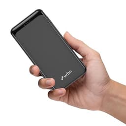 Image of URBN Power Bank 20000mAh Fast Charging | 22.5W Super Fast Power Delivery (PD) Portable Charger | Triple Output | USB Type C Input & Output | Pass Through Charging | (Black)