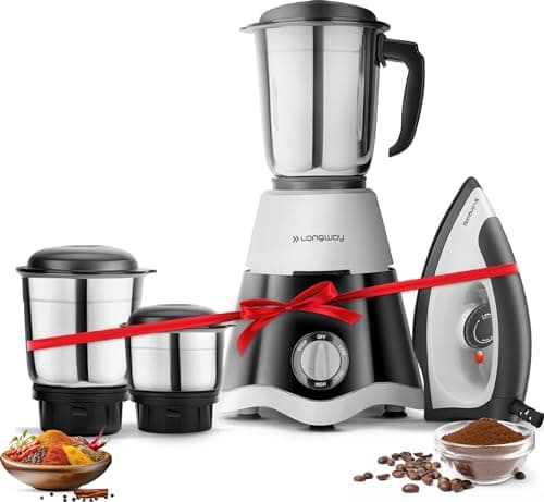 Longway Mixer Grinder & Dry Iron Combo - Home & Kitchen - Review & Buying Guide