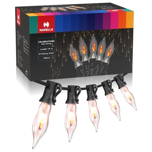 Havells Glass String Lights (33ft, 24 Bulbs) - Home & Kitchen - Review & Buying Guide
