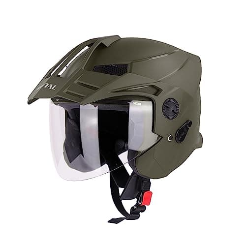 Steelbird SBH-23 Open Face Helmet - Home & Kitchen - Review & Buying Guide