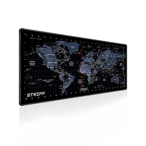 STRIFF World Map Gaming Mouse Pad