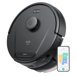 Image of Eufy L60 Hybrid Robot Vacuum Cleaner with Mop, Ultra Strong 5,000 Pa Suction to Remove Hair, Dust, iPath Laser Navigation, for Deep Floor Cleaning, Ideal for Hard Floors, Black, 100 minutes