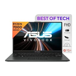 Image of ASUS Vivobook Go 14, AMD Ryzen 3 7320U, Thin and Light Laptop, 14" (35.56 cm) FHD, (8 GB RAM/512GB SSD/Windows 11/Office 2021/42WHr /Black/1.38 kg), E1404FA-NK325WS