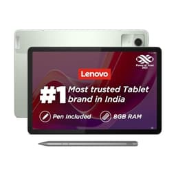 Image of Lenovo Tab M11 with Pen| Wi-Fi Connectivity| 8 GB RAM, 128 GB ROM|11 Inch Screen| 90 Hz, 72% NTSC, FHD Display| Quad Speakers with Dolby Atmos|Octa-Core Processor |13 MP Rear Camera, Green
