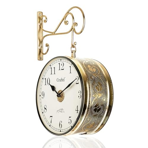 Vintage Metal Wall Clock - Home & Kitchen - Review & Buying Guide