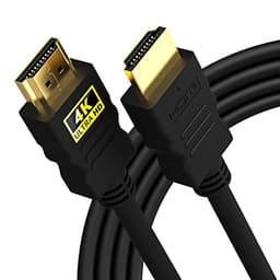 Image of Sounce 1.5 Meter High-Speed HDMI Cable - Hdmi Arc Enabled | 64 Gbps | 4K 120Hz | 1080P 240Hz | Strong & Durable | Supports Up To 32 Audio Channels | Gold Plated | 1.5 Meter, Black (Pack of 1)