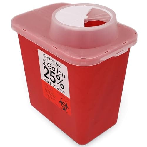 2 Gallon Biohazard Sharps Disposal