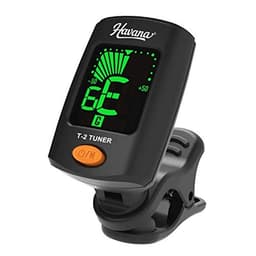 Image of Havana T-2 Clip Guitar Tuner- Black