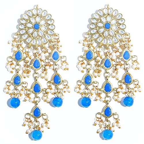 Gold Kundan Tassel Earrings - Jewellery - Review & Buying Guide