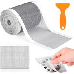 Image of TEKCOOL Mosquito Net Repair Tape | Strong Adhesive & Waterproof Window Mosquito net Covering Mesh Tape for Door Tears Holes Screen Patch Repair (200Cm X 5CM) (Pack of 1)