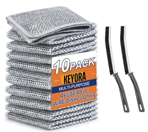 10 Pack Non-Scratch Dish Scrubbers - Home & Kitchen - Review & Buying Guide