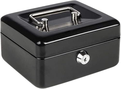 Keetoz Cash Box with Lock - Office Products - Review & Buying Guide