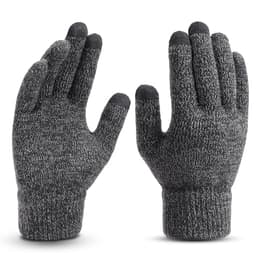 Image of Boldfit Winter Gloves for Men & Women with Touchscreen Finger Bike Winter Hand Gloves for Men Woolen Winter Gloves for Women Thermal Hand Gloves for Winter Winter Wear Unisex - Insulo Grey 1Pair