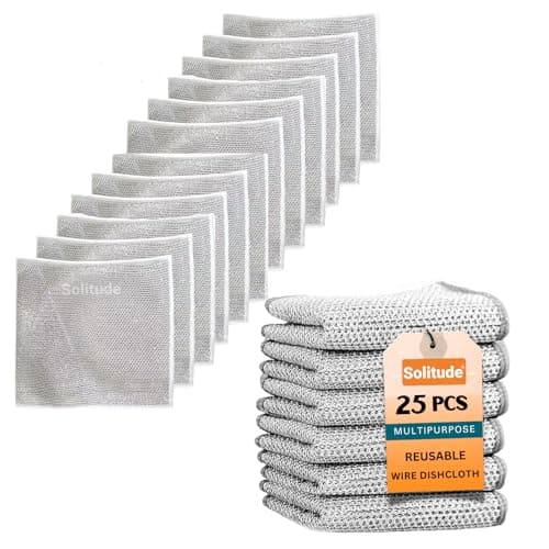 25-Pack Non-Scratch Dishcloths - Home & Kitchen - Review & Buying Guide
