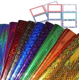 Image of Accuprints Pack of 30 | Size 64 X 45 cm |Holographic Gift Wrapping Paper Sheet - Gift Paper - Gift Wrap Roll, Multicolor